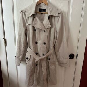 London Fog Women's Classic Tan Trench Coat